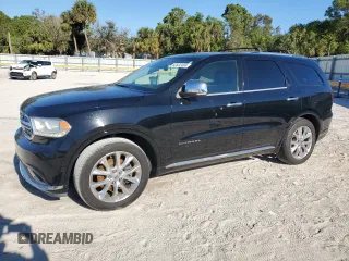 2019 Dodge Durango Citadel with VIN 1C4RDHEG8KC582124, listed as a Copart auction lot 88178025 with 73,671 mi miles and Salvage Title. Bid and sale history available at DreamBid. Image 1.