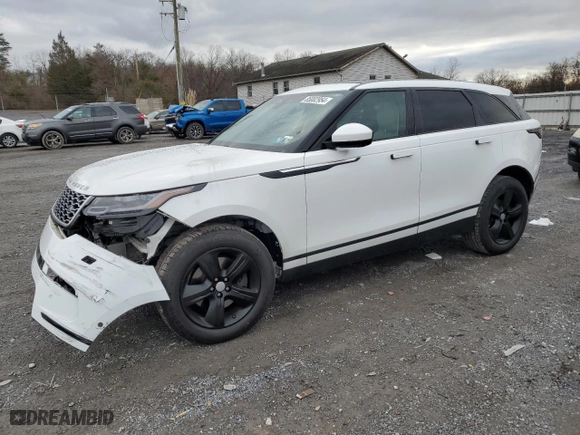 2021 Land Rover Range Rover Velar S with VIN SALYJ2EX5MA302989, listed as a Copart auction lot 85002954 with 29,532 mi miles and Salvage Title. Bid and sale history available at carsss.com. Image 1.