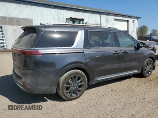 2024 Kia Carnival SX Prestige with VIN KNDNE5H33R6341891, listed as a Copart auction lot 71722024 with 26,807 mi miles and Clean Title. Bid and sale history available at carsss.com. Image 3.