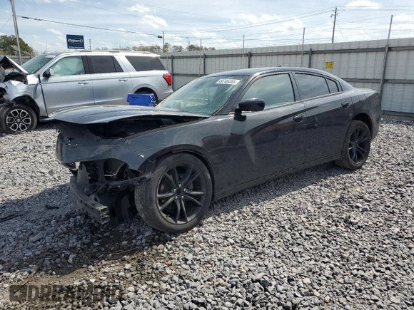 2018 Dodge Charger SXT Plus with VIN 2C3CDXHG2JH329120, listed as a Copart auction lot 49746455 with 106,182 mi miles and Salvage Title. Bid and sale history available at carsss.com. Image 1.