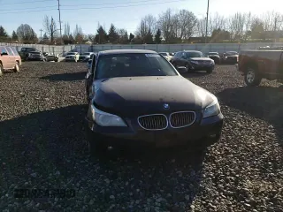 2007 BMW 5 Series 530xi with VIN WBANF73537CY16551, listed as a Copart auction lot 42443745 with 129,104 mi miles and Salvage Title. Bid and sale history available at carsss.com. Image 10.