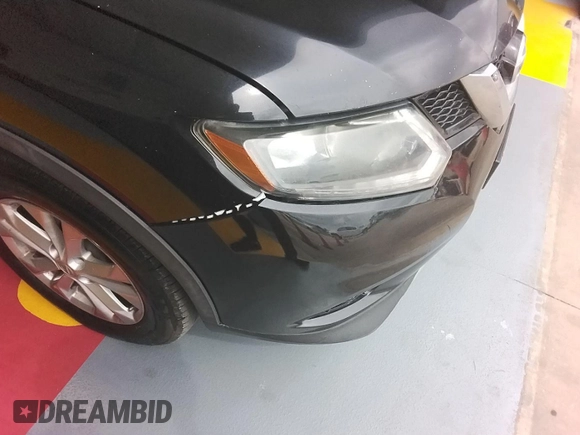 2016 Nissan Rogue SV with VIN KNMAT2MV3GP624566, listed as a IAAI auction lot 42186844 with 255,781 mi miles. Bid and sale history available at carsss.com. Image 1.
