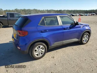 2024 Hyundai Venue SE with VIN KMHRB8A33RU332539, listed as a Copart auction lot 87899845 with 7,517 mi miles and Salvage Title. Bid and sale history available at DreamBid. Image 3.