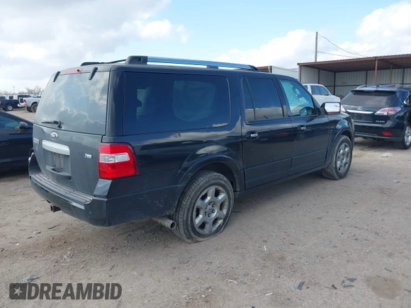2014 Ford Expedition EL Limited with VIN 1FMJK1K58EEF65647, listed as a IAAI auction lot 41532758 with 153,550 mi miles. Bid and sale history available at carsss.com. Image 4.