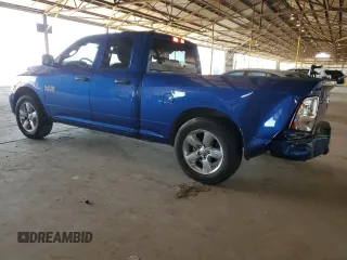2018 Ram 1500 Express with VIN 1C6RR6FG5JS280628, listed as a Copart auction lot 61007805 with 128,470 mi miles and Salvage title. Bid and sale history available at DreamBid. Image 2.
