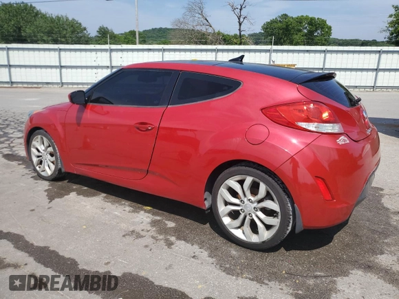 2015 Hyundai Veloster with VIN KMHTC6AD0FU238274, listed as a Copart auction lot 65181205 with 143,112 mi miles and Clean title. Bid and sale history available at DreamBid. Image 2.