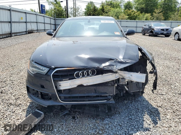 2014 Audi A6 Prestige with VIN WAUHGAFC8EN148314, listed as a Copart auction lot 59018825 with 68,450 mi miles and Salvage title. Bid and sale history available at DreamBid. Image 5.