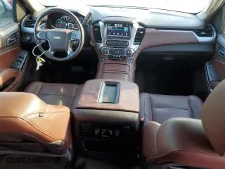 2015 Chevrolet Tahoe LTZ with VIN 1GNSCCKC3FR177176, listed as a Copart auction lot 43425335 with 116,669 mi miles and Salvage Title. Bid and sale history available at carsss.com. Image 8.
