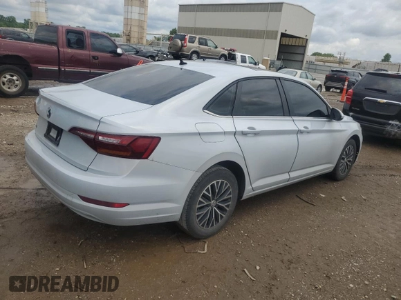 2019 Volkswagen Jetta S with VIN 3VWC57BU6KM140588, listed as a Copart auction lot 58992805 with 158,495 mi miles and Clean title. Bid and sale history available at DreamBid. Image 3.