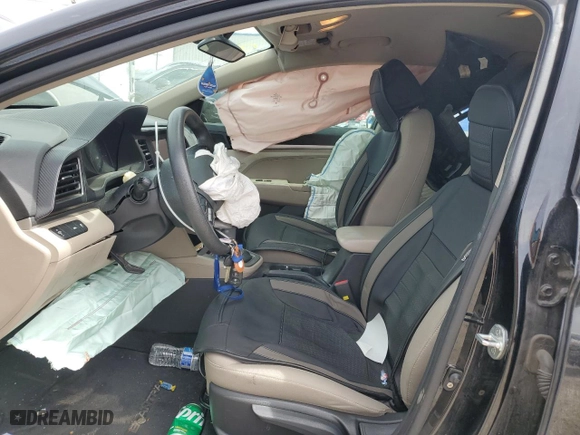 2020 Hyundai Elantra SE with VIN KMHD74LF8LU973303, listed as a Copart auction lot 51390875 with 153,341 mi miles and Salvage Title. Bid and sale history available at carsss.com. Image 7.