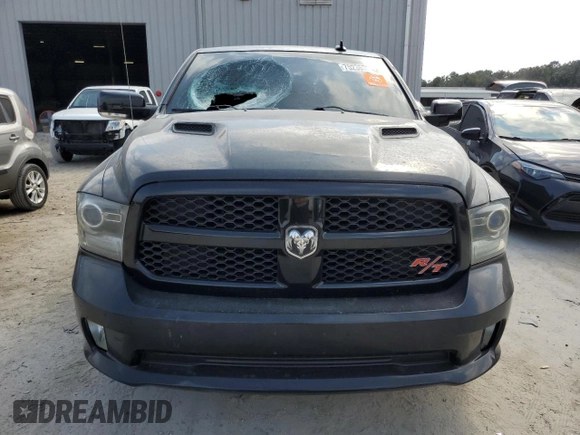 2014 Ram 1500 R/T with VIN 3C6JR6CT0EG290186, listed as a Copart auction lot 75236354 with 45,471 mi miles and Salvage Title. Bid and sale history available at carsss.com. Image 5.