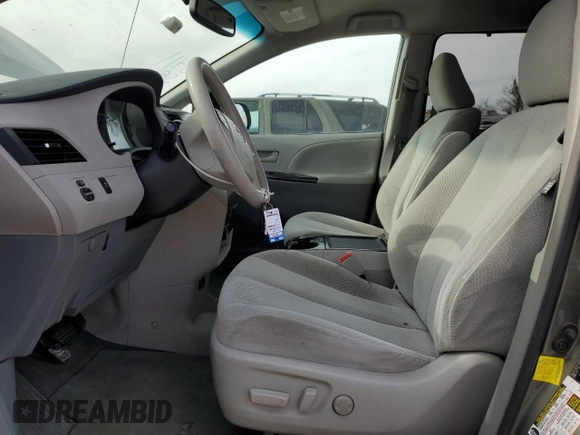 2012 Toyota Sienna LE AAS with VIN 5TDKK3DC4CS198592, listed as a Copart auction lot 49094425 with 113,365 mi miles and Salvage Title. Bid and sale history available at carsss.com. Image 7.