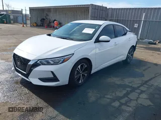 2022 Nissan Sentra SV with VIN 3N1AB8CV2NY222155, listed as a IAAI auction lot 41239109 with 71,116 mi miles. Bid and sale history available at carsss.com. Image 18.
