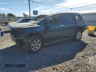 2015 Nissan Armada SV with VIN 5N1AA0ND1FN623535, listed as a Copart auction lot 43454495 with 105,291 mi miles and Salvage Title. Bid and sale history available at DreamBid. Image 1.