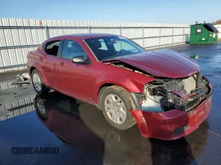 2014 Dodge Avenger SE with VIN 1C3CDZAB4EN188753, listed as a Copart auction lot 78566514 with Not Provided miles and Salvage Title. Bid and sale history available at DreamBid. Image 4.