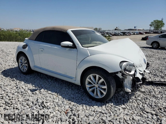 2015 Volkswagen Beetle with VIN 3VW5A7AT5FM818525, listed as a Copart auction lot 48745635 with Not Provided miles and Salvage Title. Bid and sale history available at DreamBid. Image 4.