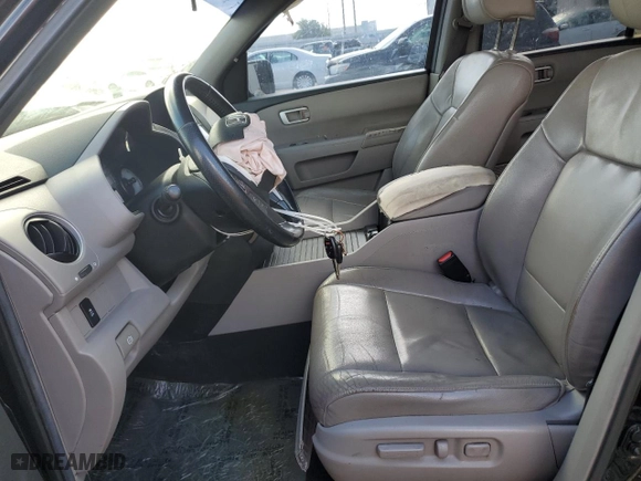 2013 Honda Pilot EX-L with VIN 5FNYF4H74DB019071, listed as a Copart auction lot 52166455 with 0 mi miles and Salvage Title. Bid and sale history available at carsss.com. Image 7.