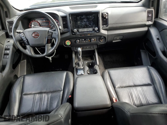2022 Nissan Frontier SV with VIN 1N6ED1EJ2NN647072, listed as a Copart auction lot 59875525 with 76,065 mi miles and Salvage title. Bid and sale history available at DreamBid. Image 8.