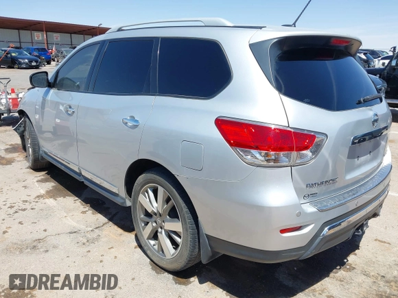 2014 Nissan Pathfinder S with VIN 5N1AR2MN7EC643118, listed as a IAAI auction lot 42126204 with 102,960 mi miles and . Bid and sale history available at DreamBid. Image 3.