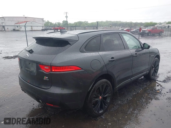 2017 Jaguar F-Pace S with VIN SADCM2BV4HA886520, listed as a IAAI auction lot 42248969 with 85,683 mi miles and . Bid and sale history available at DreamBid. Image 4.