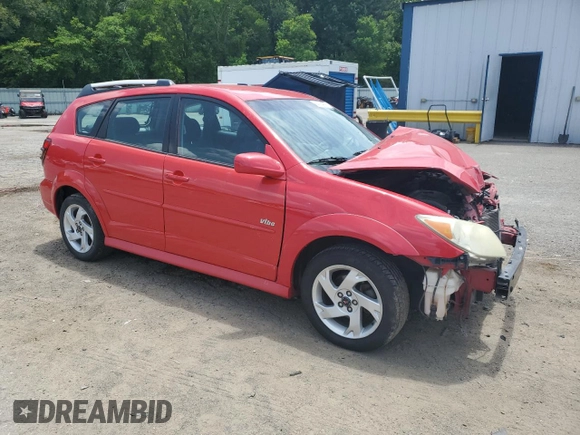 2006 Pontiac Vibe with VIN 5Y2SL65876Z460701, listed as a Copart auction lot 64394355 with 111,741 mi miles and Salvage title. Bid and sale history available at DreamBid. Image 4.