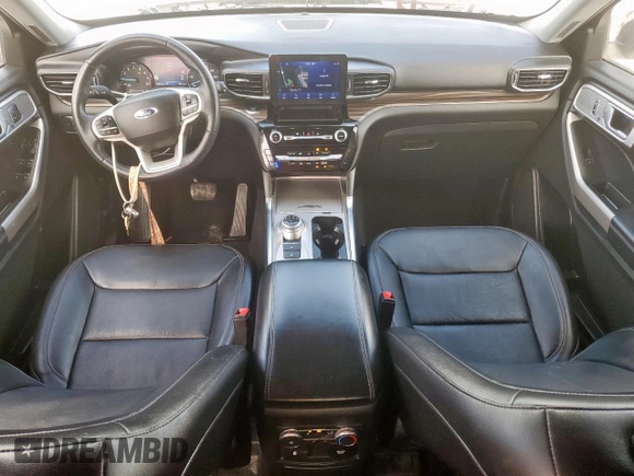 2022 Ford Explorer Limited with VIN 1FMSK7FH9NGA30472, listed as a Copart auction lot 61850155 with 48,201 mi miles and Salvage title. Bid and sale history available at DreamBid. Image 8.