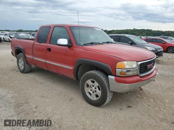 2002 GMC Sierra 1500 SLE z VIN 2GTEK19T021129091, wystawiony jako Copart lot #61494455 z przebiegiem 280 621 mil mil oraz Czysty tytuł • Clean title. Historia ofert i sprzedaży dostępna na DreamBid. Obrazek 4.