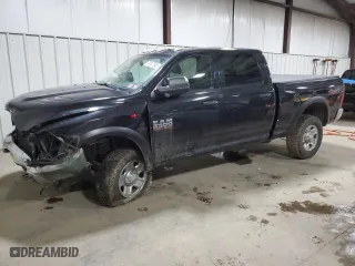 2018 Ram 2500 Tradesman with VIN 3C6UR5CL5JG222922, listed as a Copart auction lot 50547345 with 82,765 mi miles and Salvage Title. Bid and sale history available at carsss.com. Image 1.