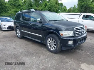 2008 Infiniti QX56 z VIN 5N3AA08C08N914766, wystawiony jako IAAI lot #42347423 z przebiegiem 160 404 mil mil oraz . Historia ofert i sprzedaży dostępna na DreamBid. Obrazek 1.