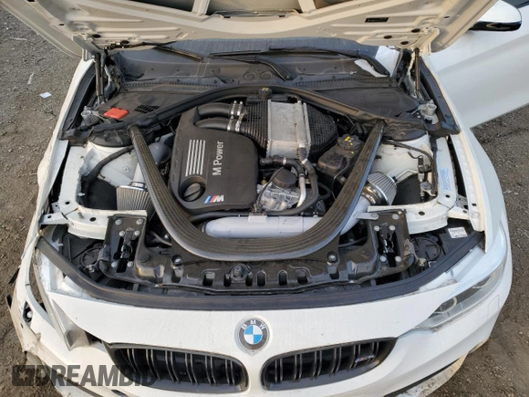 2016 BMW M4 with VIN WBS3R9C57GK335701, listed as a Copart auction lot 82560753 with 54,655 mi miles. Bid and sale history available at carsss.com. Image 11.