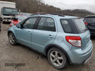 2009 Suzuki SX4 Man AWD with VIN JS2YB413796204498, listed as a Copart auction lot 84153634 with 137,095 mi miles and Salvage Title. Bid and sale history available at carsss.com. Image 2.