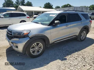 2022 Ford Explorer XLT with VIN 1FMSK8DH5NGB03927, listed as a Copart auction lot 61535815 with 78,640 mi miles and Salvage title. Bid and sale history available at DreamBid. Image 1.