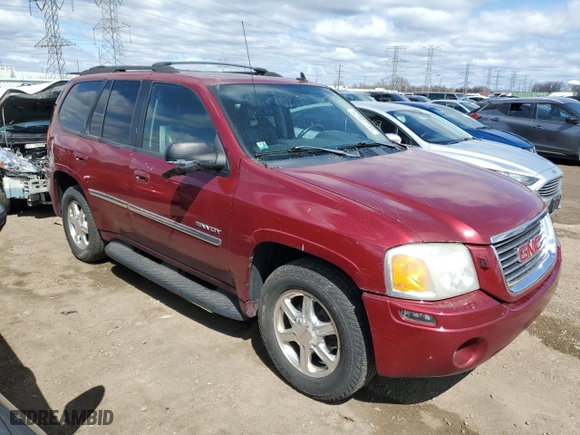2006 GMC Envoy SLE with VIN 1GKDT13S062310436, listed as a Copart auction lot 52981735 with 255,225 mi miles and Clean Title. Bid and sale history available at carsss.com. Image 4.