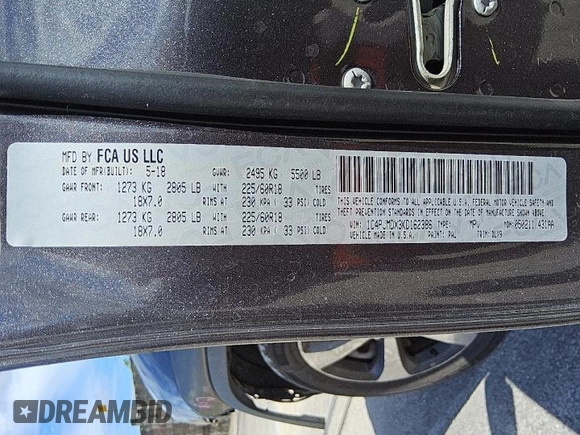 2019 Jeep Cherokee Limited with VIN 1C4PJMDX3KD162386, listed as a Copart auction lot 60240995 with 107,709 mi miles and Clean title. Bid and sale history available at DreamBid. Image 13.