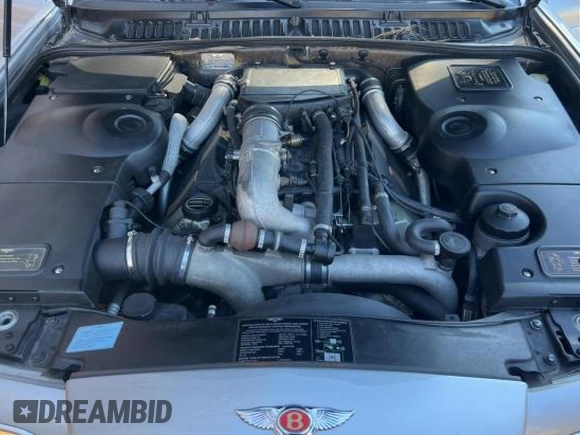 1999 Bentley Arnage with VIN SCBLB51E9XCX01954, listed as a Copart auction lot 46446125 with 81,913 mi miles and Clean Title. Bid and sale history available at DreamBid. Image 7.