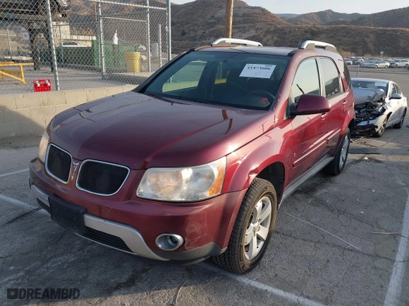 2007 Pontiac Torrent with VIN 2CKDL63F576005569, listed as a IAAI auction lot 41473606 with 81,880 mi miles. Bid and sale history available at carsss.com. Image 17.