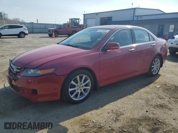 2007 Acura TSX with VIN JH4CL96877C002857, listed as a Copart auction lot 46138935 with 153,447 mi miles and Non Repairable. Bid and sale history available at carsss.com. Image 1.