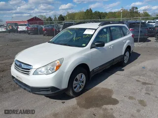 2011 Subaru Outback 2.5i with VIN 4S4BRBAC7B3377635, listed as a IAAI auction lot 42059730 with 166,627 mi miles. Bid and sale history available at carsss.com. Image 2.