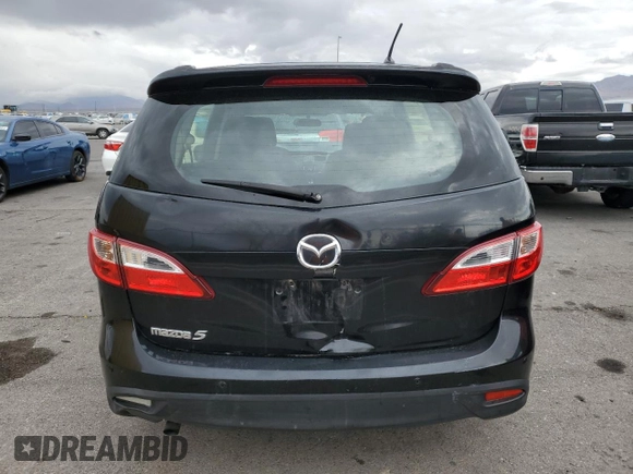 2013 Mazda 5 Touring with VIN JM1CW2CL7D0148794, listed as a Copart auction lot 55446765 with 201,985 mi miles and Clean Title. Bid and sale history available at DreamBid. Image 6.