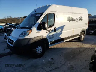 2020 Ram ProMaster Cargo with VIN 3C6TRVDG9LE110166, listed as a Copart auction lot 84002284 with 418,919 mi miles and Clean Title. Bid and sale history available at carsss.com. Image 1.