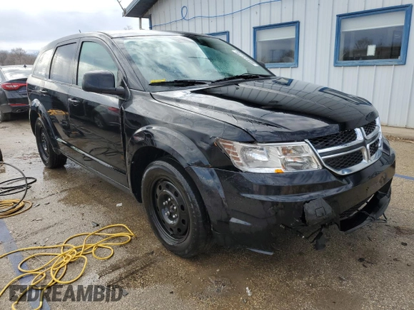 2014 Dodge Journey American Value Pkg with VIN 3C4PDCAB9ET268589, listed as a Copart auction lot 46447275 with 209,366 mi miles and Salvage Title. Bid and sale history available at carsss.com. Image 4.