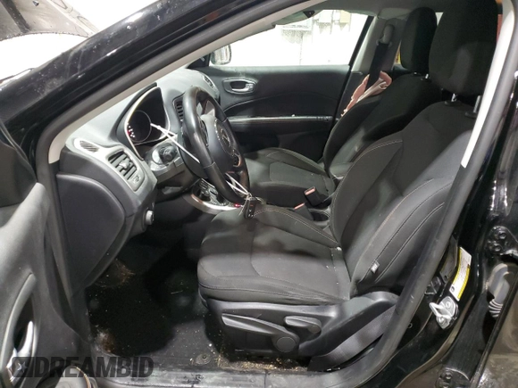 2019 Jeep Compass Sport with VIN 3C4NJDAB0KT598753, listed as a Copart auction lot 45429905 with 72,722 mi miles and Salvage title. Bid and sale history available at DreamBid. Image 7.