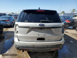 2016 Ford Utility Police Interceptor with VIN 1FM5K8AR5GGA19510, listed as a Copart auction lot 73411794 with 0 mi miles and Salvage Title. Bid and sale history available at carsss.com. Image 6.