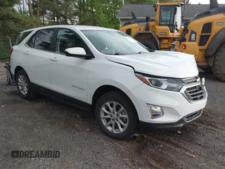 2021 Chevrolet Equinox LT z VIN 3GNAXUEV2MS118777, wystawiony jako IAAI lot #42144466 z przebiegiem 26 708 mil mil oraz . Historia ofert i sprzedaży dostępna na DreamBid. Obrazek 1.