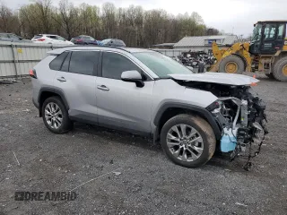 2023 Toyota RAV4 XLE Premium with VIN 2T3A1RFV6PC391915, listed as a Copart auction lot 52755755 with 14,663 mi miles and Salvage title. Bid and sale history available at DreamBid. Image 4.