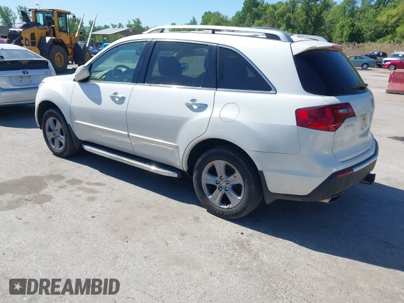 2012 Acura MDX Tech Pkg with VIN 2HNYD2H38CH510771, listed as a IAAI auction lot 42144141 with 167,376 mi miles. Bid and sale history available at carsss.com. Image 3.