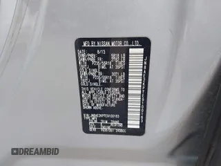 2014 Nissan Quest S with VIN JN8AE2KP7E9100163, listed as a IAAI auction lot 42235765 with 134,016 mi miles and . Bid and sale history available at DreamBid. Image 9.