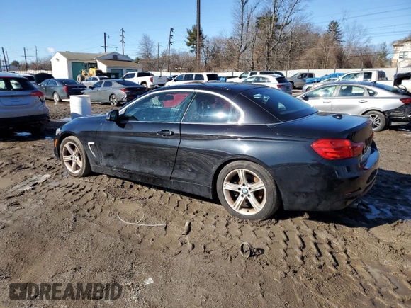 2014 BMW 4 Series 428i with VIN WBA3V7C58EJ873122, listed as a Copart auction lot 43288005 with 129,038 mi miles and Clean title. Bid and sale history available at DreamBid. Image 2.