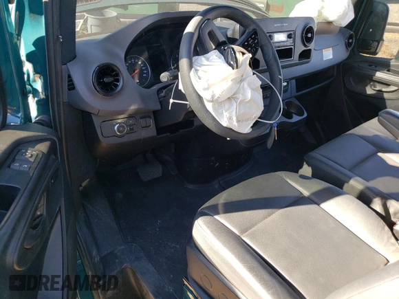 2024 Mercedes-Benz Sprinter Cargo with VIN W1Y4KBHY5RT187843, listed as a Copart auction lot 79239534 with Not Provided miles and Salvage Title. Bid and sale history available at carsss.com. Image 8.