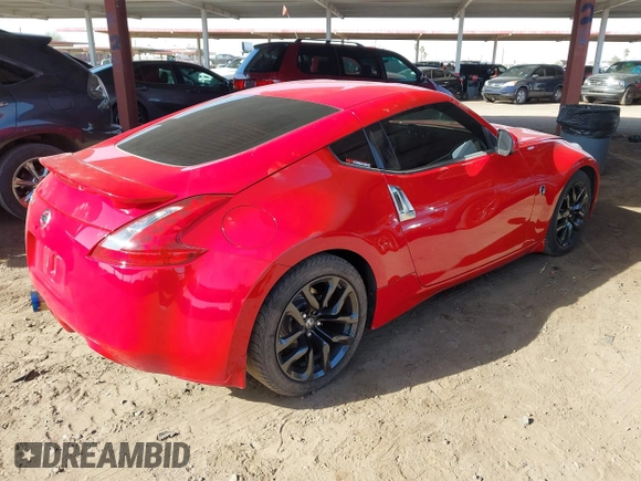 2017 Nissan 370Z with VIN JN1AZ4EH8HM953336, listed as a IAAI auction lot 41745966 with 50,313 mi miles. Bid and sale history available at carsss.com. Image 4.